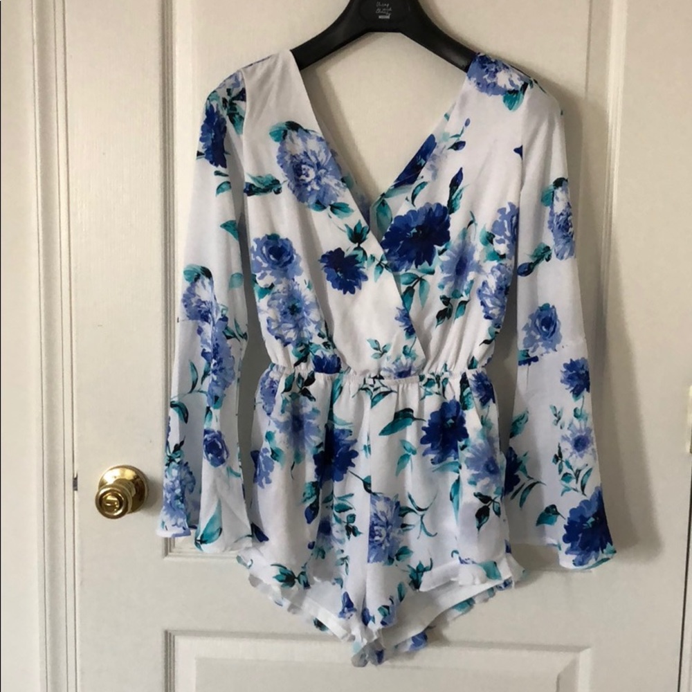 Forever 21 Floral Romper